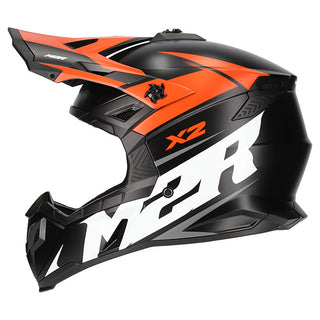 M2R X2 Charger PC-8F Helmet - Orange