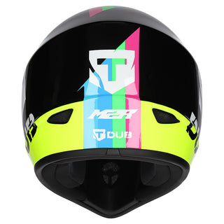 M2R Xyouth Tdub 1 Pc-5 Helmet - Black