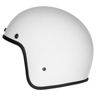 M2R Prime Helmet - White With Studs