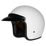 M2R Prime Helmet - White With Studs