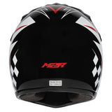 M2R MX2 JR Youth Lightning PC-1 Helmet - Red White Black
