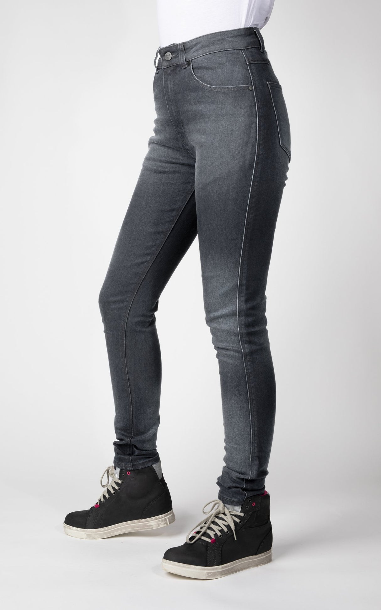 Bull-It 21 Tactical Elara Slim Fit Women's Jeans (Regular Leg) - Grey