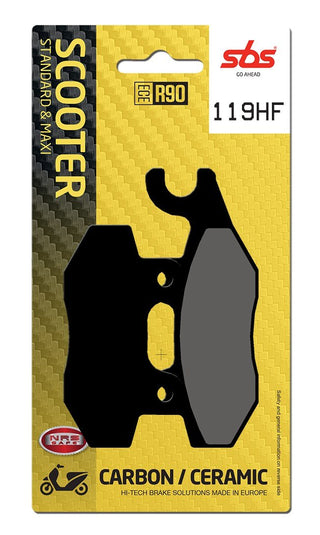 SBS Ceramic Scooter Pad FF/RR - 119HF-