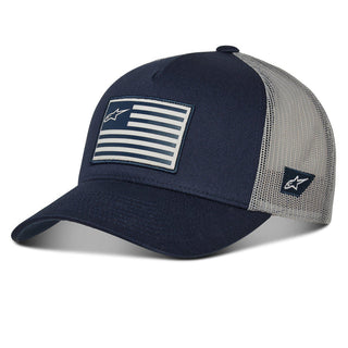 Alpinestars Flag Snapback Hat - Navy Grey
