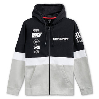 Alpinestars Position Zip Hoodie - Black/White/Silver