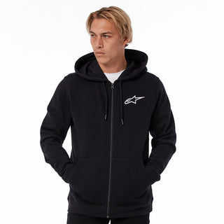 Alpinestars Ageless Chest Hoodie - Black/White