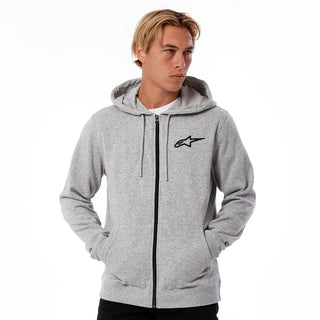 Alpinestars Ageless Chest Hoodie - Grey Heather/Black