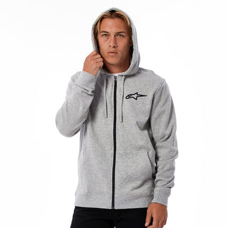 Alpinestars Ageless Chest Hoodie - Grey Heather/Black