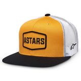 Alpinestars Framed Trucker Hat - Gold/Black/White