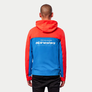 Alpinestars H Block Hoodie - Warm Red/Bright Blue