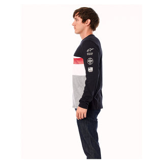 Alpinestars Turbo Long Sleeve Tee - Black Greyheather