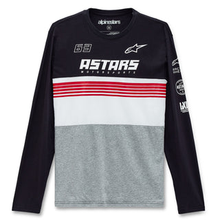 Alpinestars Turbo Long Sleeve Tee - Black Greyheather