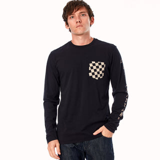 Alpinestars Check Long Sleeve Tee - Black