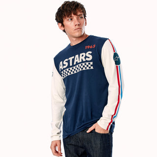 Alpinestars Stadium Long Sleeve Tee - Navy