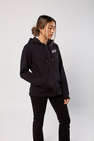 Alpinestars Womens Ageless Chest Hoodie - Black/White