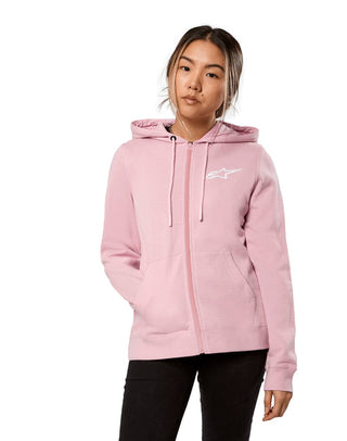 Alpinestars Womens Ageless Chest Hoodie - Pink/White