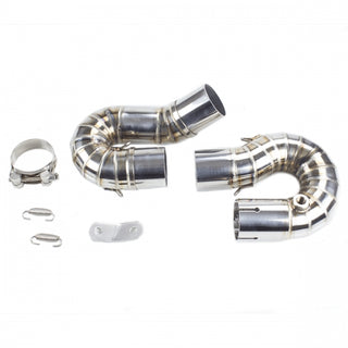 Lextek Stainless Steel De-Cat Link Pipe for Honda CBR1000 RR (08-13)