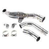 Lextek Stainless Steel De-Cat Link Pipe For Yahama Yzf R1 (09-14)