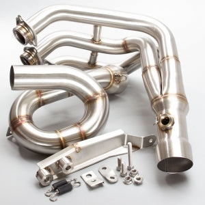 Lextek Stainless Steel Exhaust Downpipe for Yamaha MT-09 (13-19)