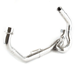 Lextek Exhaust Downpipe For Suzuki Sv650 (03-15) (Requires Link Pipe) - Stainless Steel