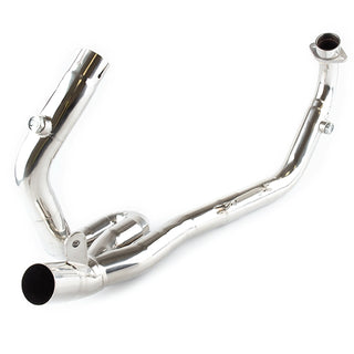 Lextek Exhaust Downpipe For Suzuki Sv650 (03-15) (Requires Link Pipe) - Stainless Steel
