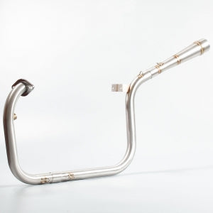 Lextek Single Under Seat Downpipe for Benelli TNT 125/135 - Stainless Steel