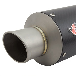 Lextek GP8C Carbon Fibre GP Stubby Exhaust Silencer 51mm