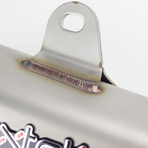 Lextek XP10 Titanium Look Hexagonal Exhaust Silencer 51mm
