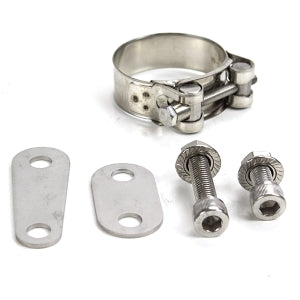 Lextek XP10 Titanium Look Hexagonal Exhaust Silencer 51mm