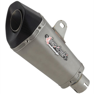 Lextek XP10 Titanium Look Hexagonal Exhaust Silencer 51mm