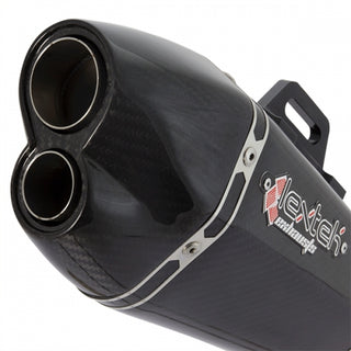 Lextek XP13C Carbon Fibre Hexagonal Exhaust Silencer 51mm