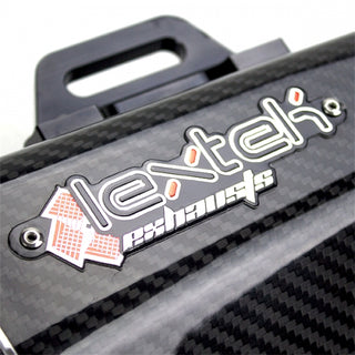 Lextek XP13C Carbon Fibre Hexagonal Exhaust Silencer 51mm