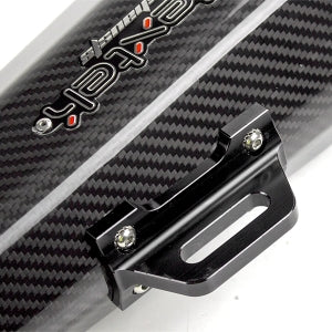 Lextek XP13C Carbon Fibre Hexagonal Exhaust Silencer 51mm