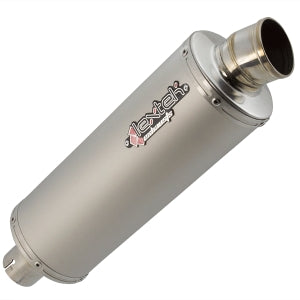 Lextek OP1 Matt Stainless Steel Twin Exhaust System for Kawasaki Z1000 (10-19)
