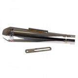 Lextek Ac1 Polished Classic Silencer (Right Hand) - Stainless Steel