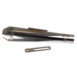 Lextek Ac1 Polished Classic Silencer (Right Hand) - Stainless Steel