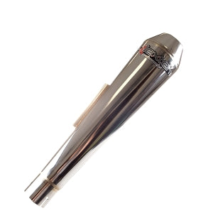 Lextek Ac1 Polished Classic Silencer (Left Hand) - Stainless Steel