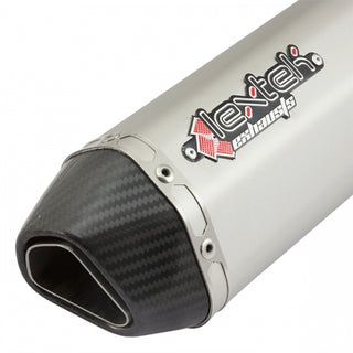 Lextek SA1 Matt Stainless Steel Hexagonal Exhaust Silencer 37mm