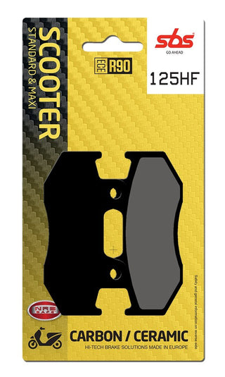SBS Ceramic Scooter Pad FF/RR - 125HF-