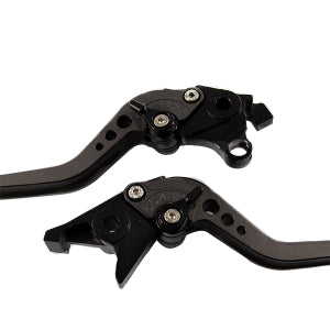Lextek CNC Brake & Clutch Lever Set F-16 / V-4A - Long Black