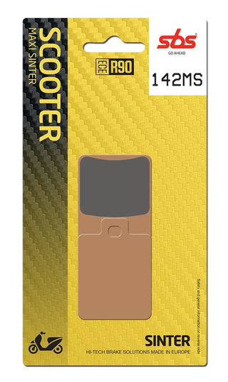 SBS FRICTION - Sinter Front / Rear Scooter Brake Pads - 142MS-