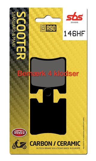 SBS FRICTION - Ceramic Front Brake Pads - 146HF-