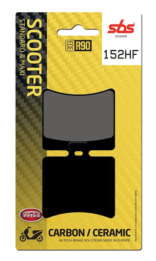 SBS FRICTION - Ceramic Rear Scooter Brake Pads - 152HF-