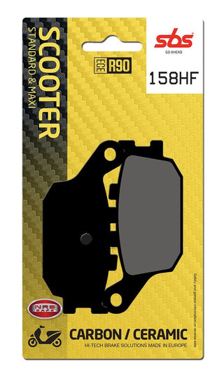 SBS FRICTION - Ceramic Rear Scooter Brake Pads - 158HF-