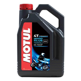 Motul 3000 Plus 4T Synth Fort 15W50 Oil 4L