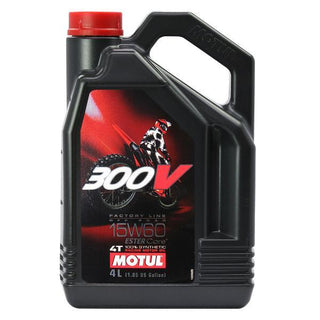 Motul 300V 4T Factory Line 15W60 Oil 4L