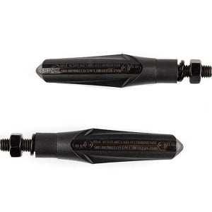 Lextek Sequential Matt Black Led Indicators