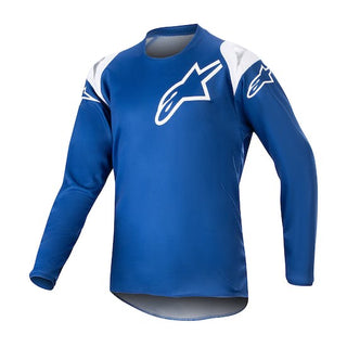 Alpinestars 2023 Youth Racer Narin Jersey - Blue Ray White