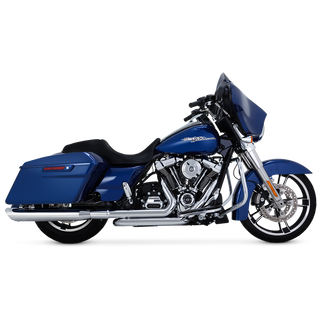 V&H Twin Slash Round Slip-On Touring 17-20