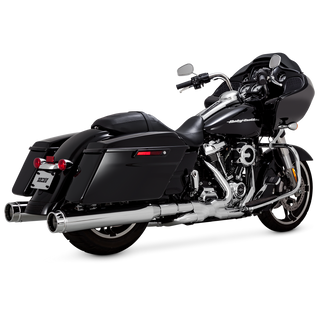 V&H Torquer 450 Slip-Ons Chrome Touring 17-20
